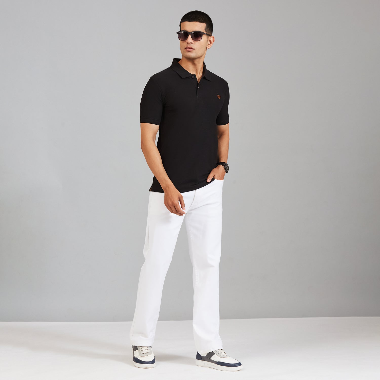 Duke Men Half Sleeve Cotton Smart Fit Casual T-shirt (SD71)