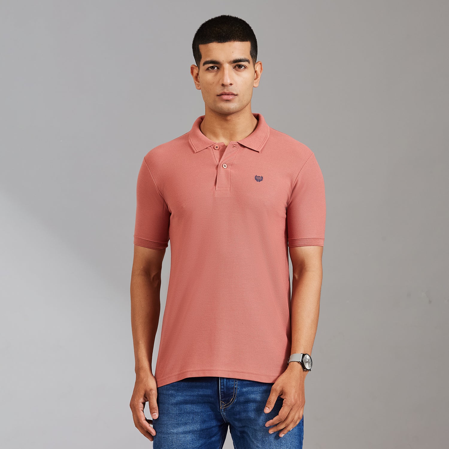 Duke Men Half Sleeve Cotton Smart Fit Casual T-shirt (SD71)