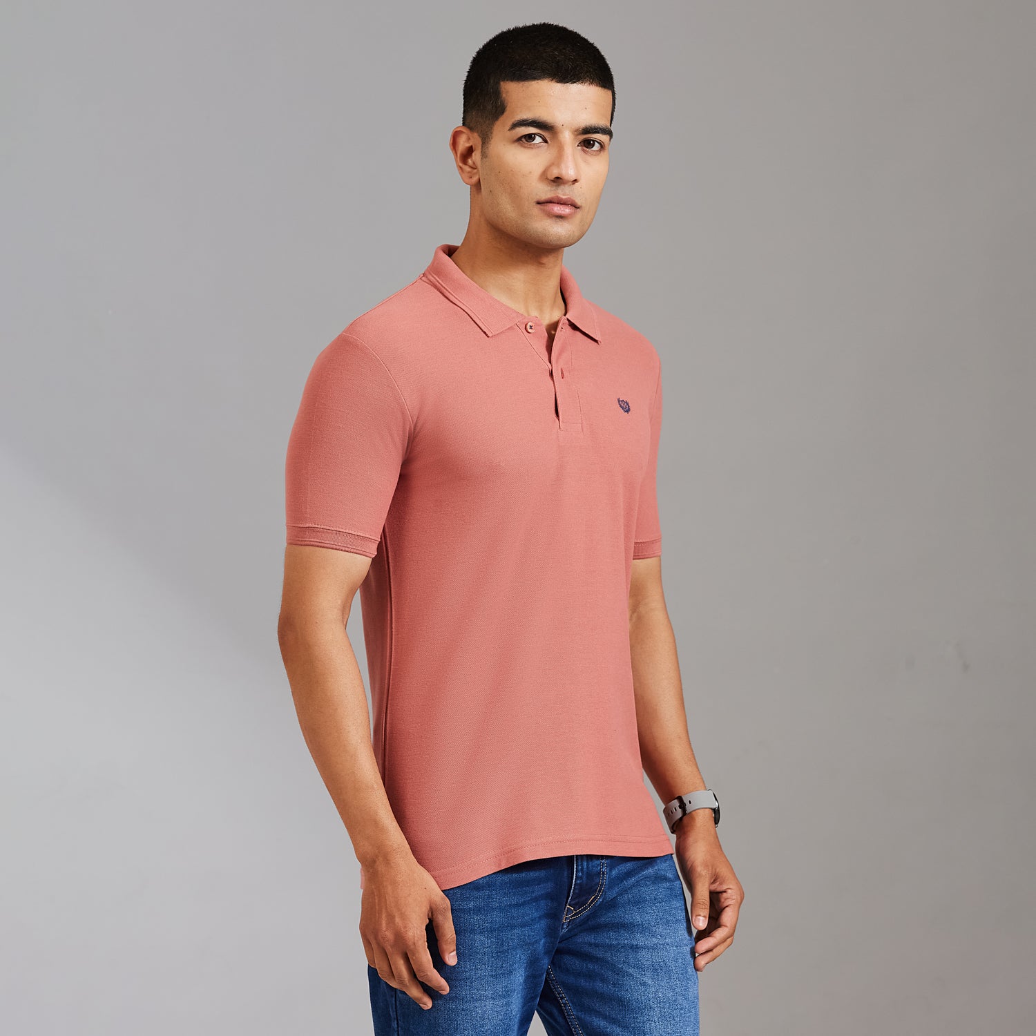 Duke Men Half Sleeve Cotton Smart Fit Casual T-shirt (SD71)