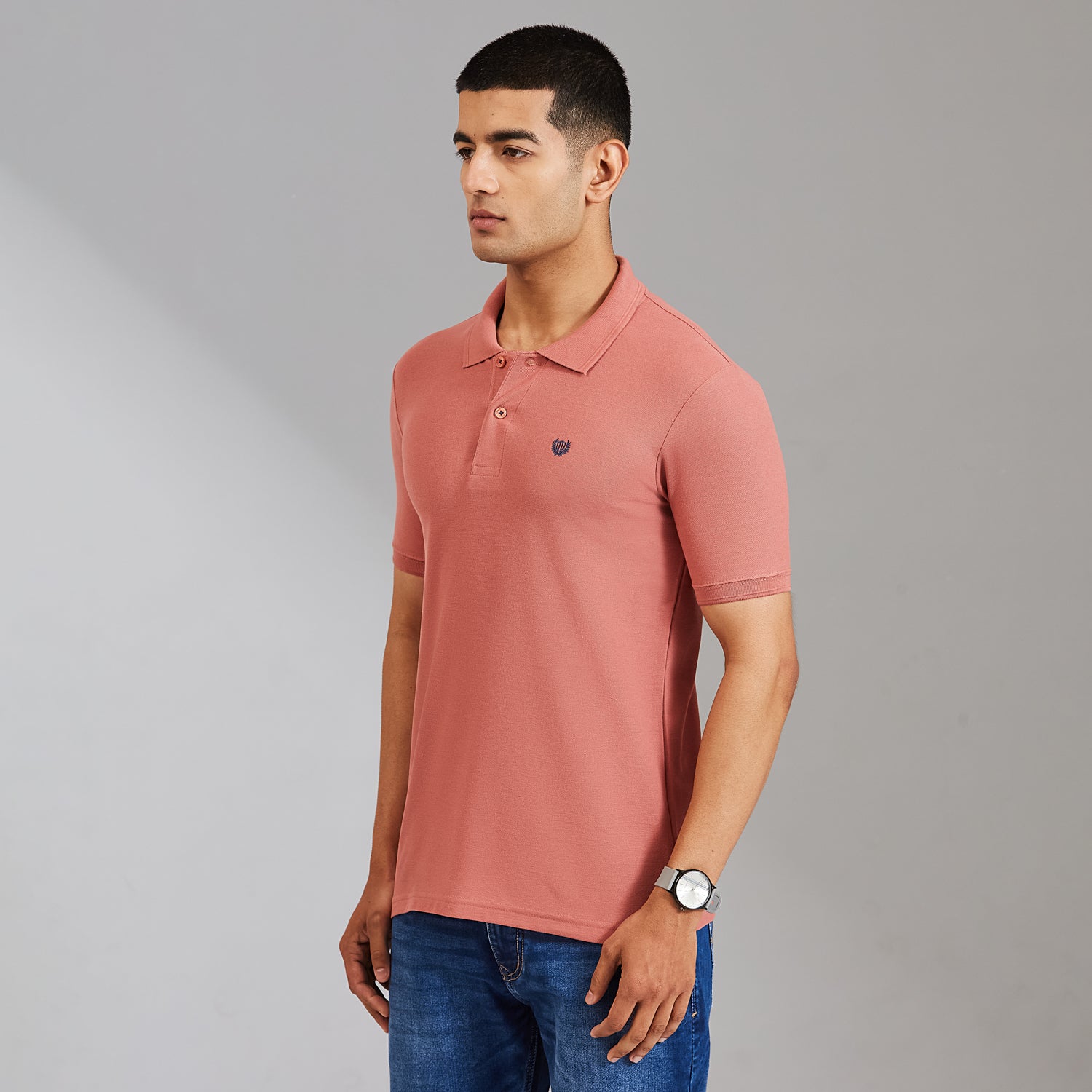 Duke Men Half Sleeve Cotton Smart Fit Casual T-shirt (SD71)