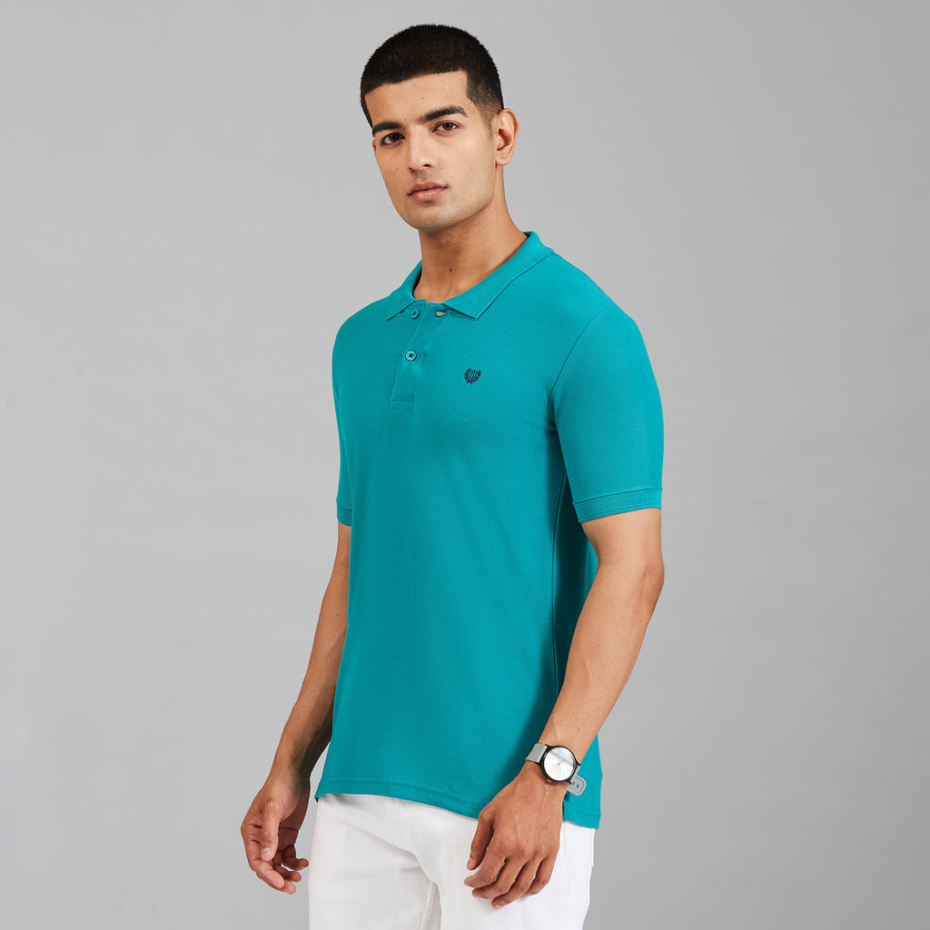 Duke Men Half Sleeve Cotton Smart Fit Casual T-shirt (SD71)