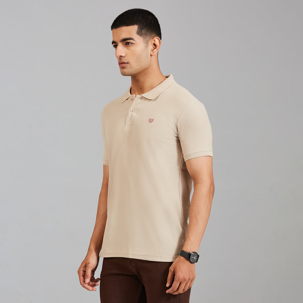 Duke Men Half Sleeve Cotton Smart Fit Casual T-shirt (SD71)