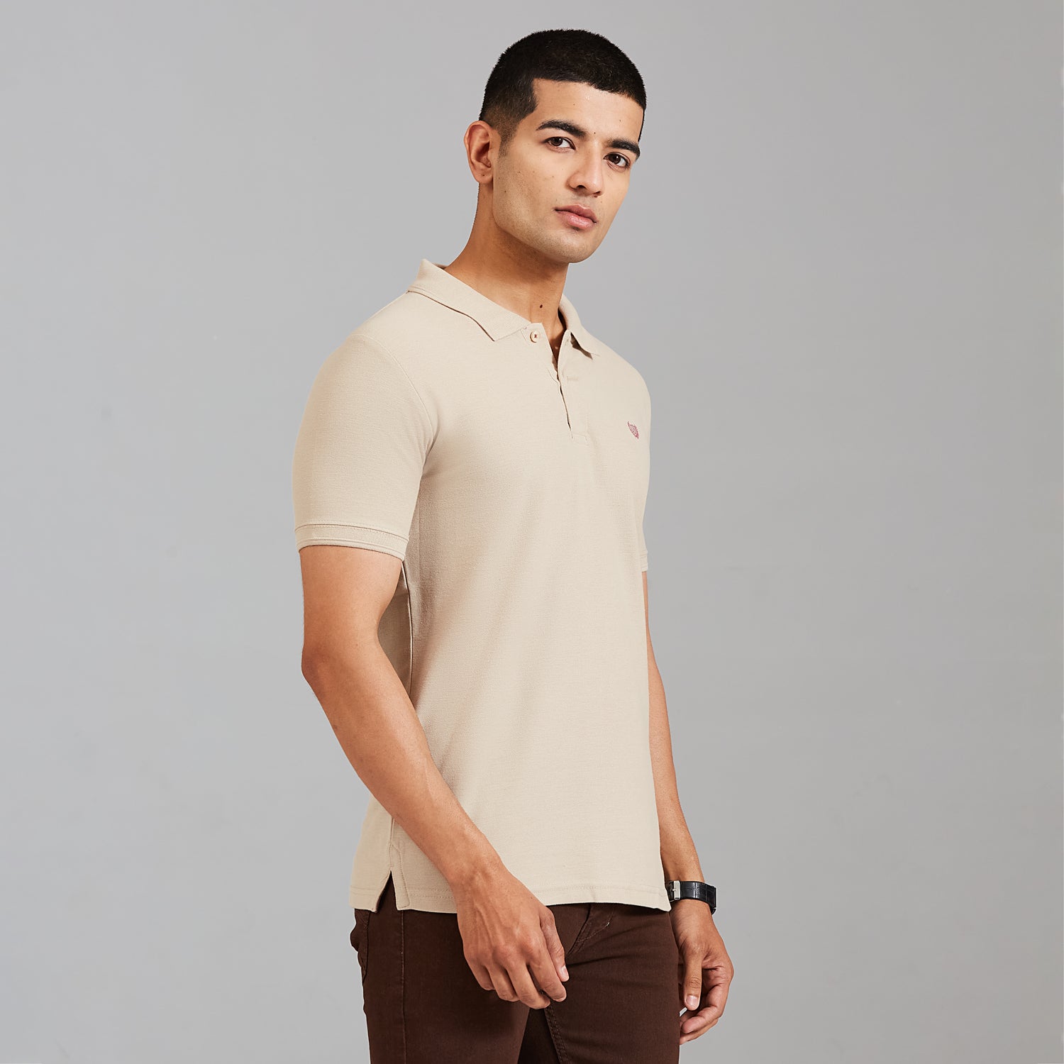 Duke Men Half Sleeve Cotton Smart Fit Casual T-shirt (SD71)