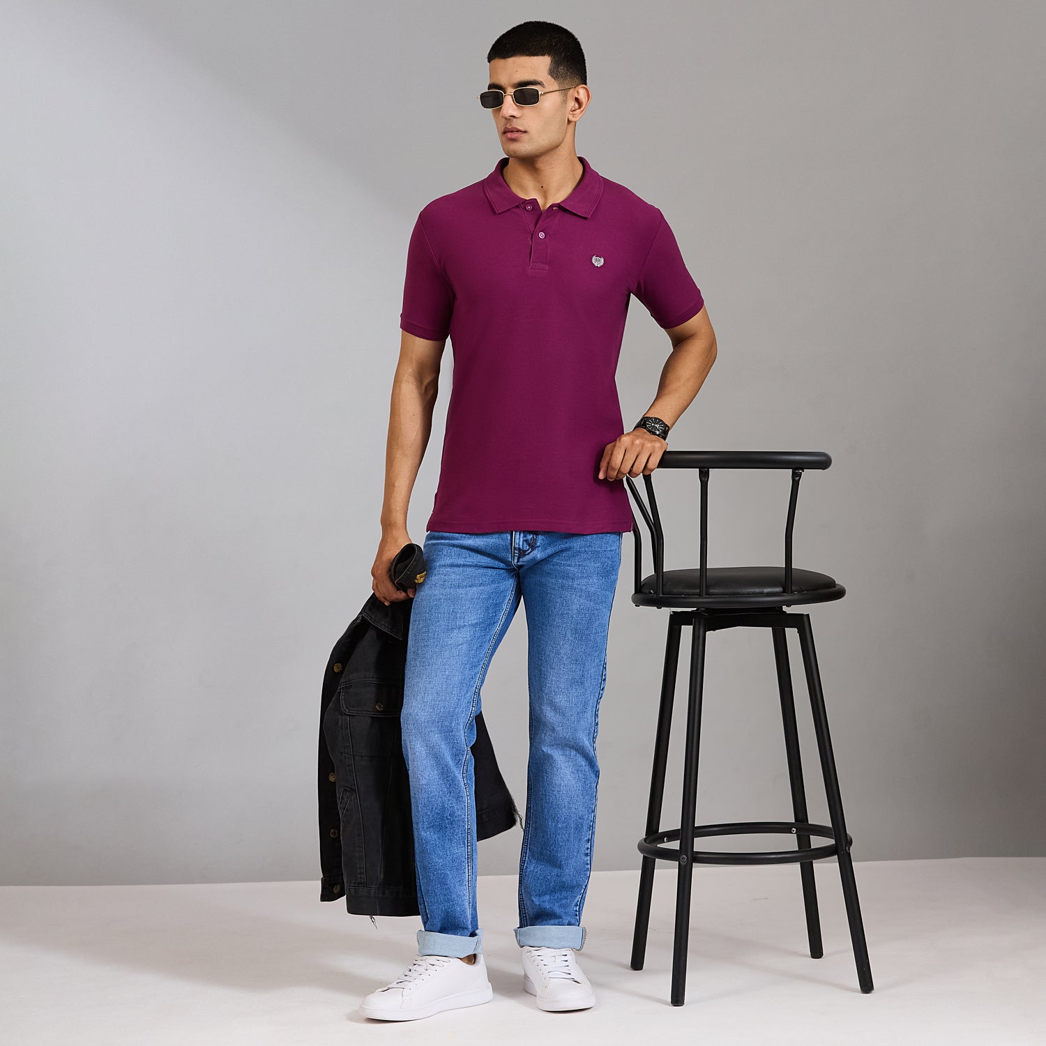 Duke Men Half Sleeve Cotton Smart Fit Casual T-shirt (SD71)