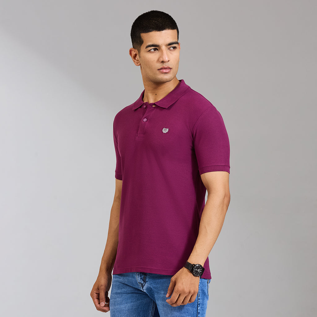 Duke Men Half Sleeve Cotton Smart Fit Casual T-shirt (SD71)