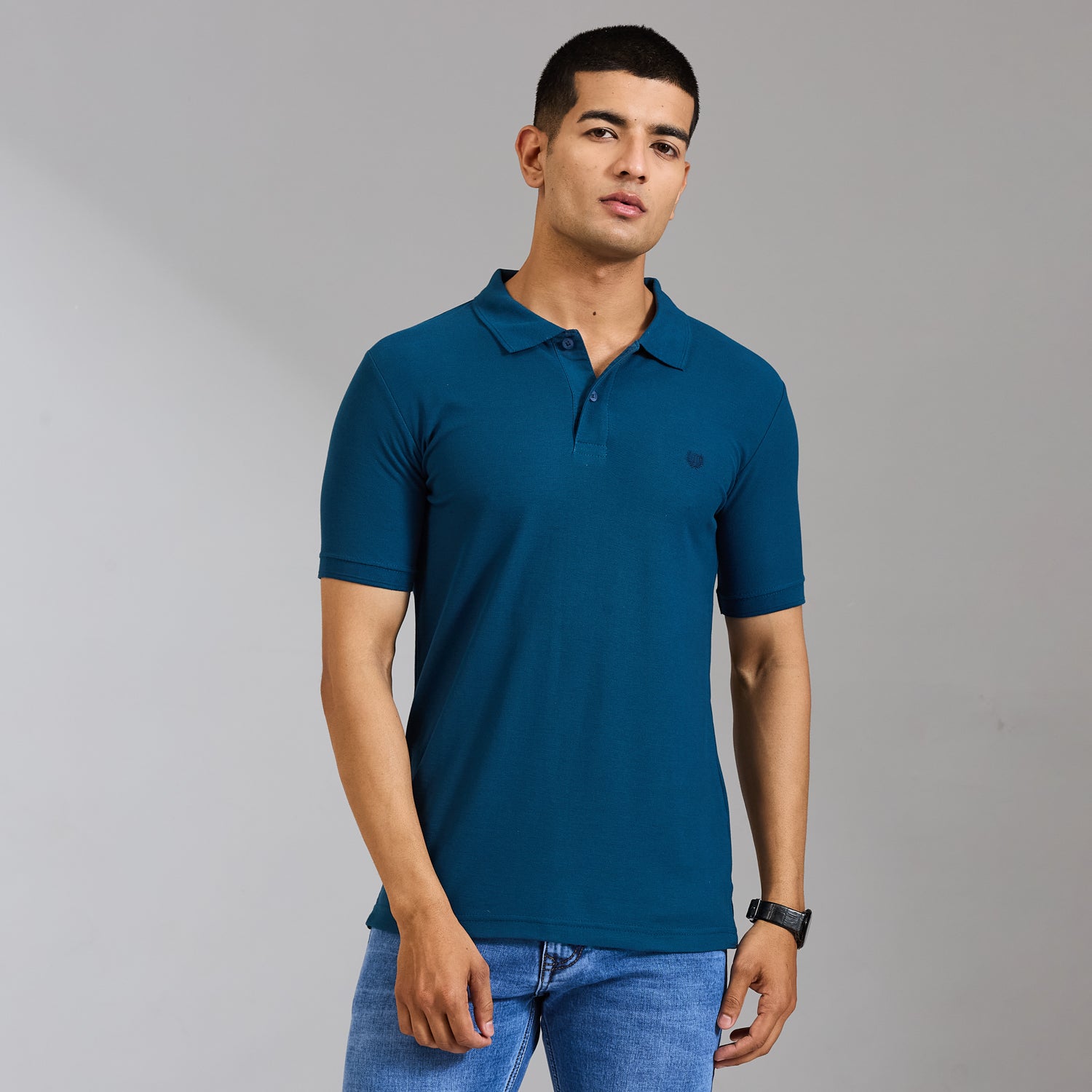 Duke Men Half Sleeve Cotton Smart Fit Casual T-shirt (SD71)