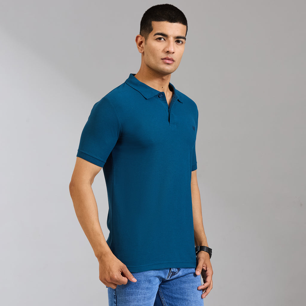Duke Men Half Sleeve Cotton Smart Fit Casual T-shirt (SD71)