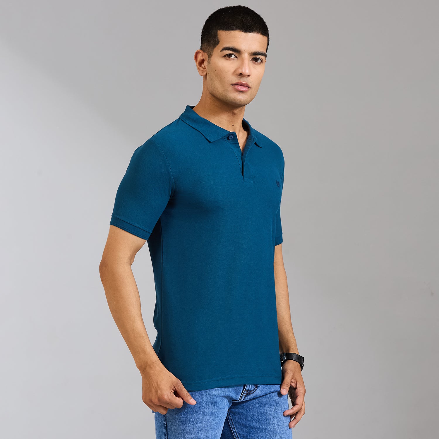 Duke Men Half Sleeve Cotton Smart Fit Casual T-shirt (SD71)
