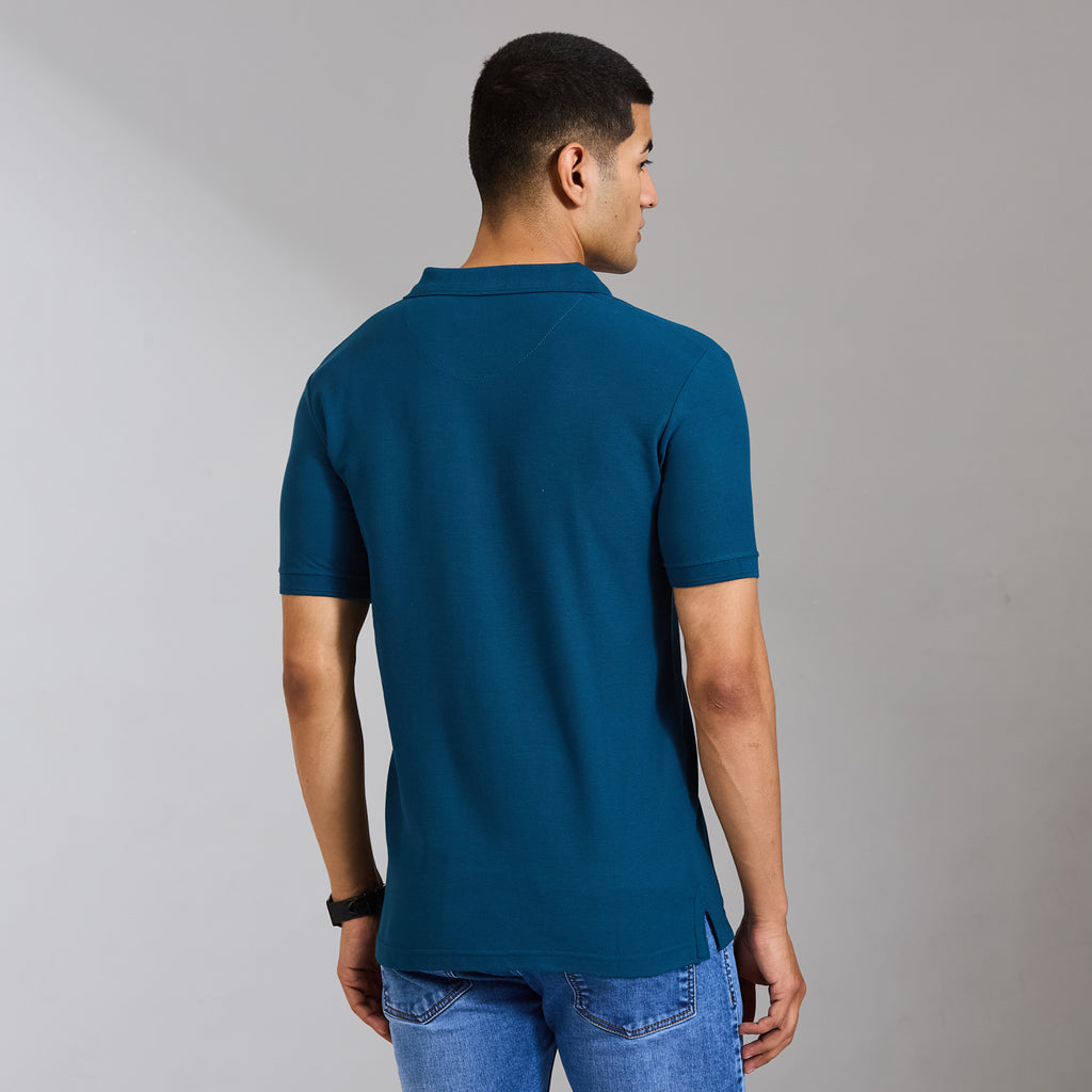 Duke Men Half Sleeve Cotton Smart Fit Casual T-shirt (SD71)