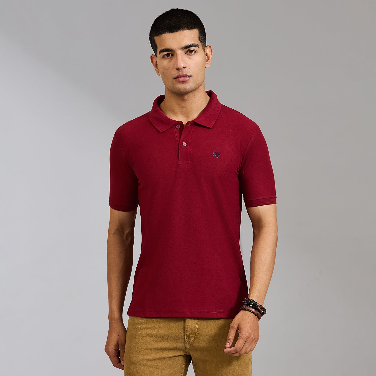 Duke Men Half Sleeve Cotton Smart Fit Casual T-shirt (SD71)