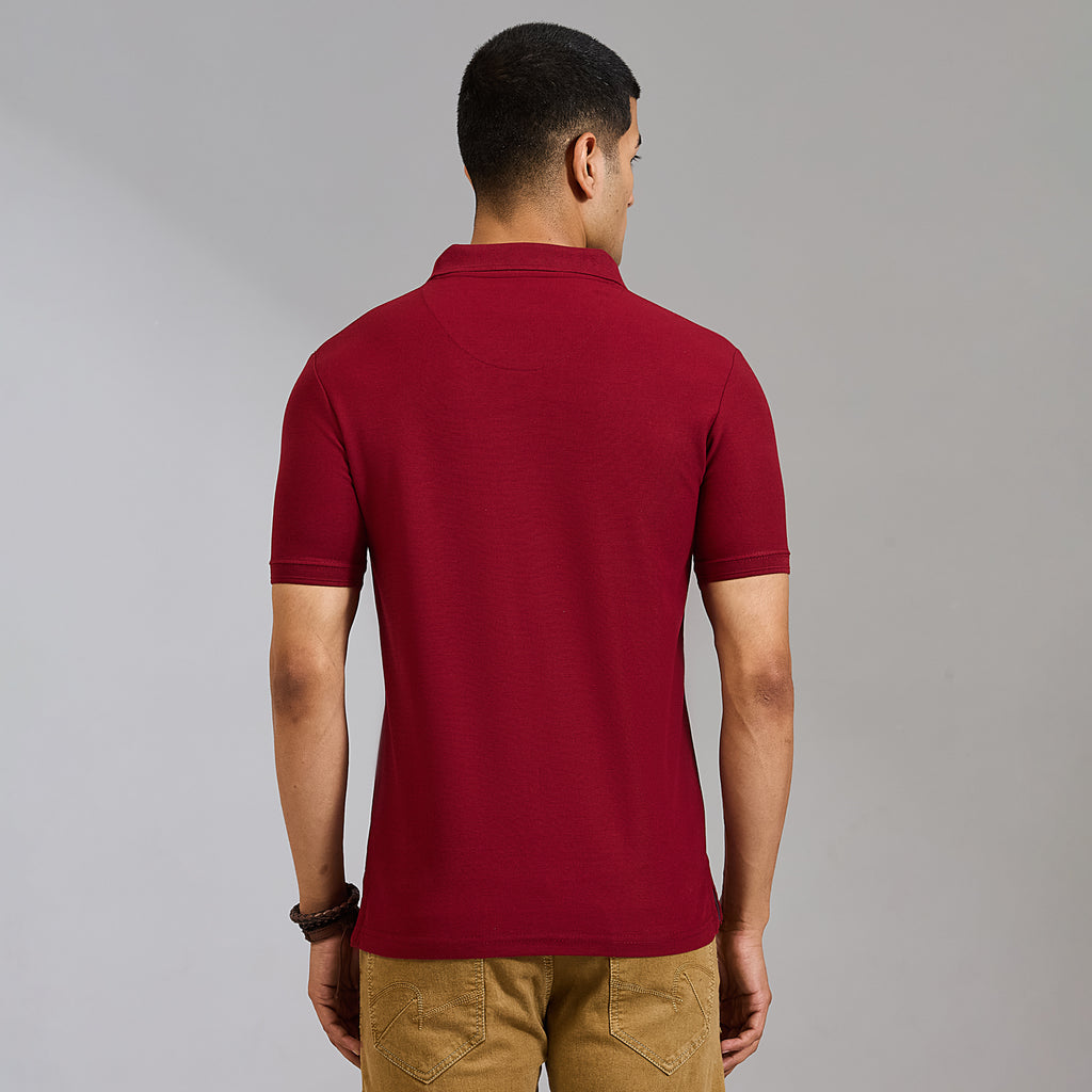 Duke Men Half Sleeve Cotton Smart Fit Casual T-shirt (SD71)