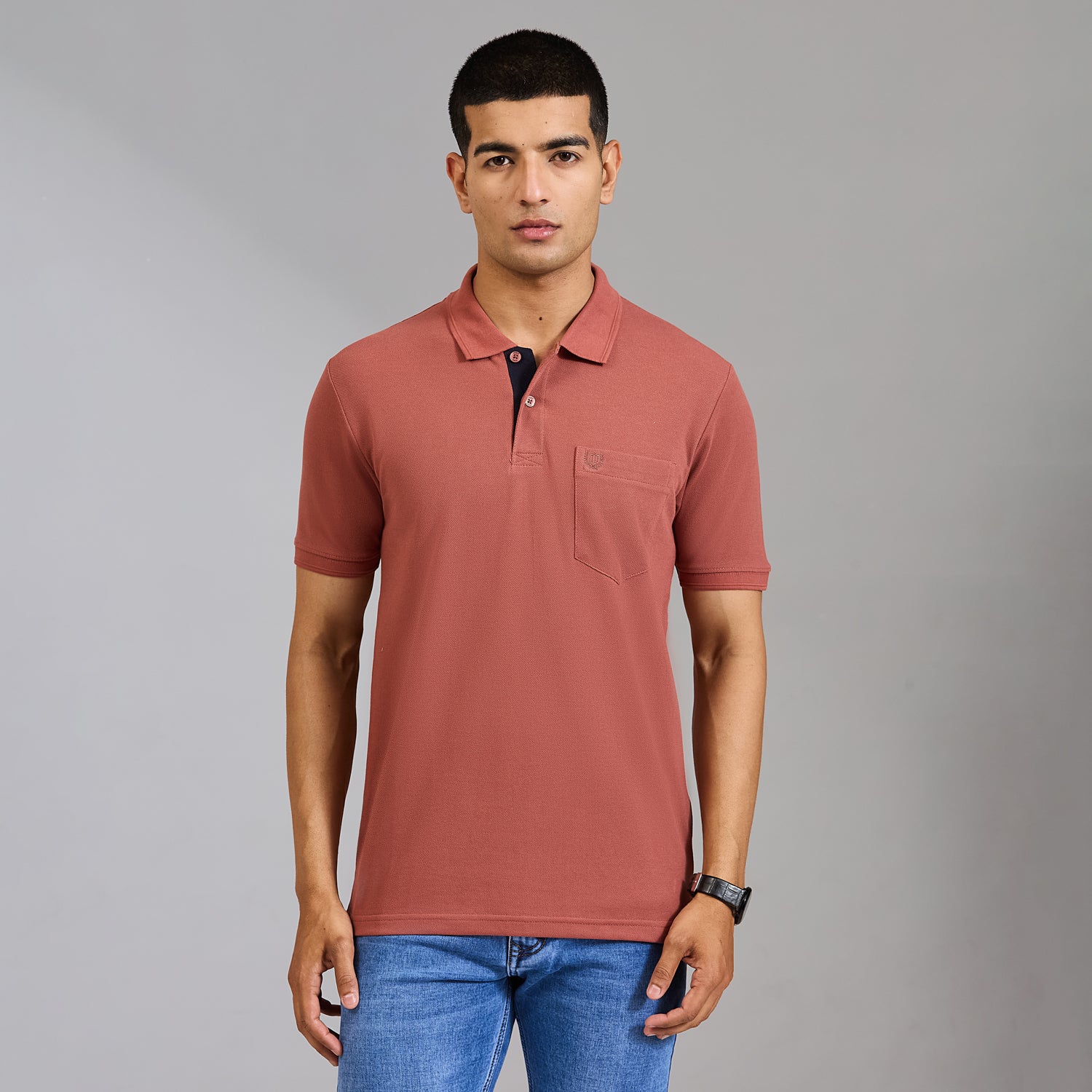Duke Men Half Sleeve Cotton Smart Fit Casual T-shirt (SD72)