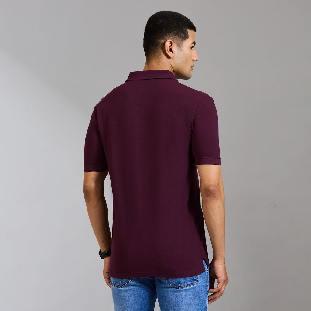 Duke Men Half Sleeve Cotton Smart Fit Casual T-shirt (SD72)