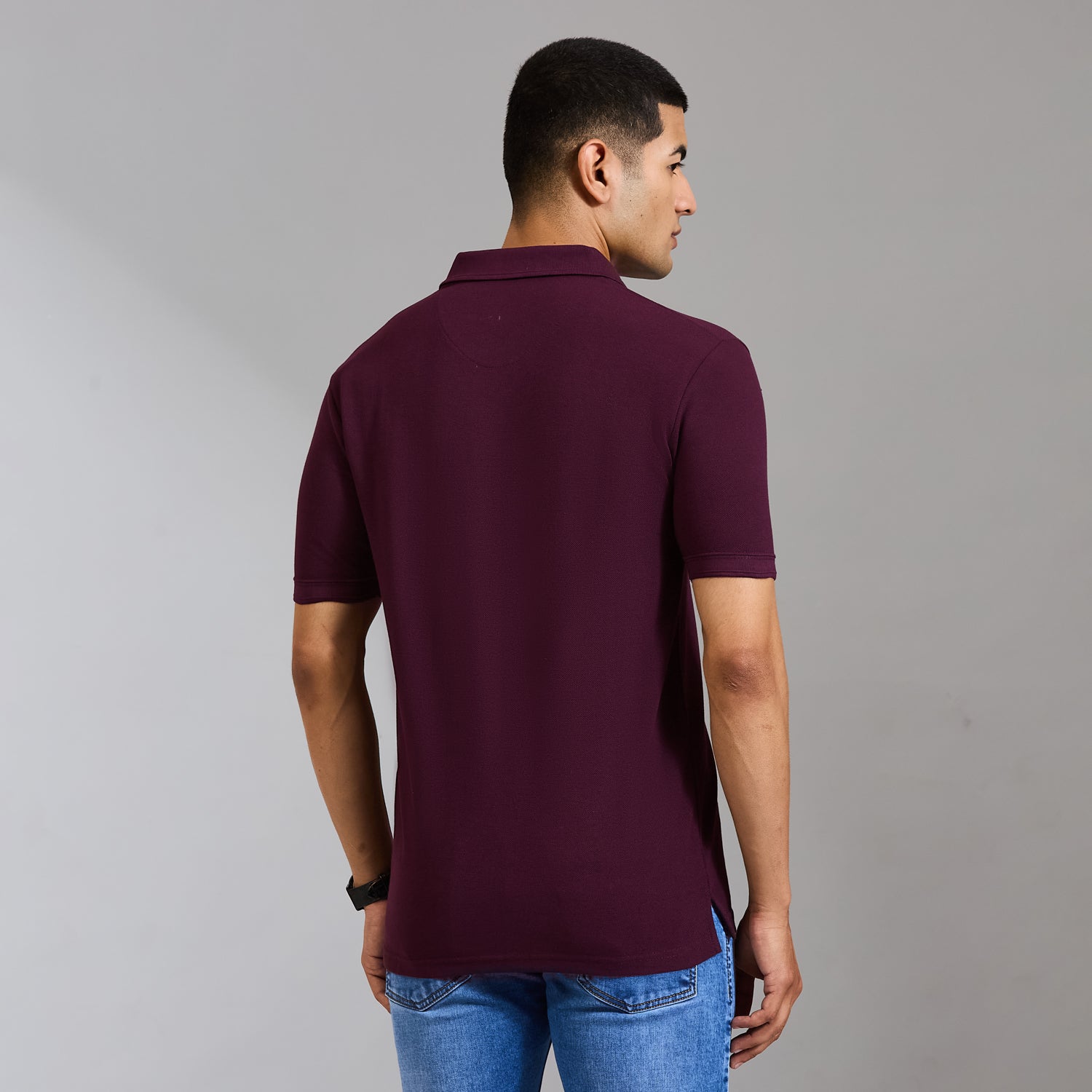Duke Men Half Sleeve Cotton Smart Fit Casual T-shirt (SD72)