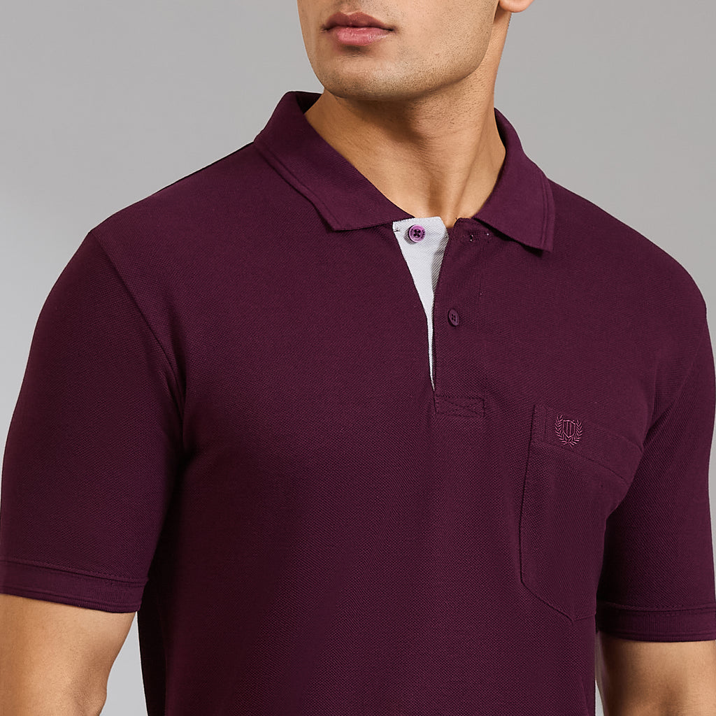 Duke Men Half Sleeve Cotton Smart Fit Casual T-shirt (SD72)