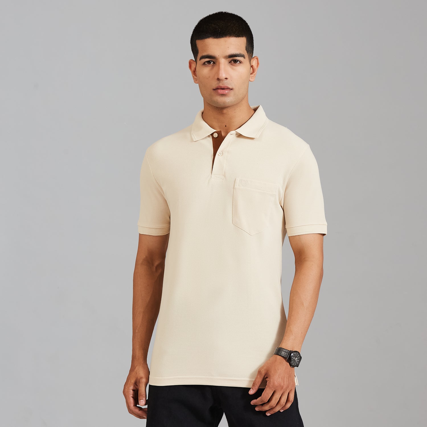 Duke Men Half Sleeve Cotton Smart Fit Casual T-shirt (SD72)