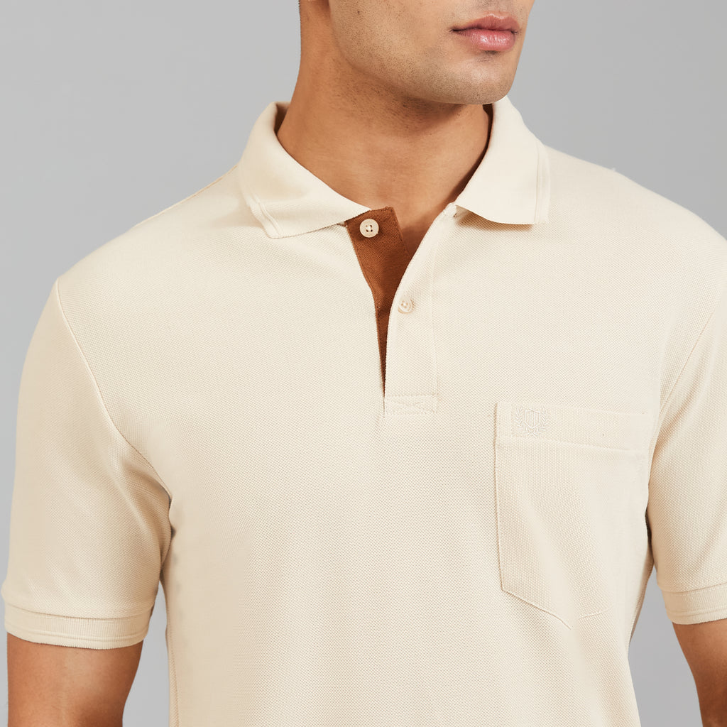Duke Men Half Sleeve Cotton Smart Fit Casual T-shirt (SD72)