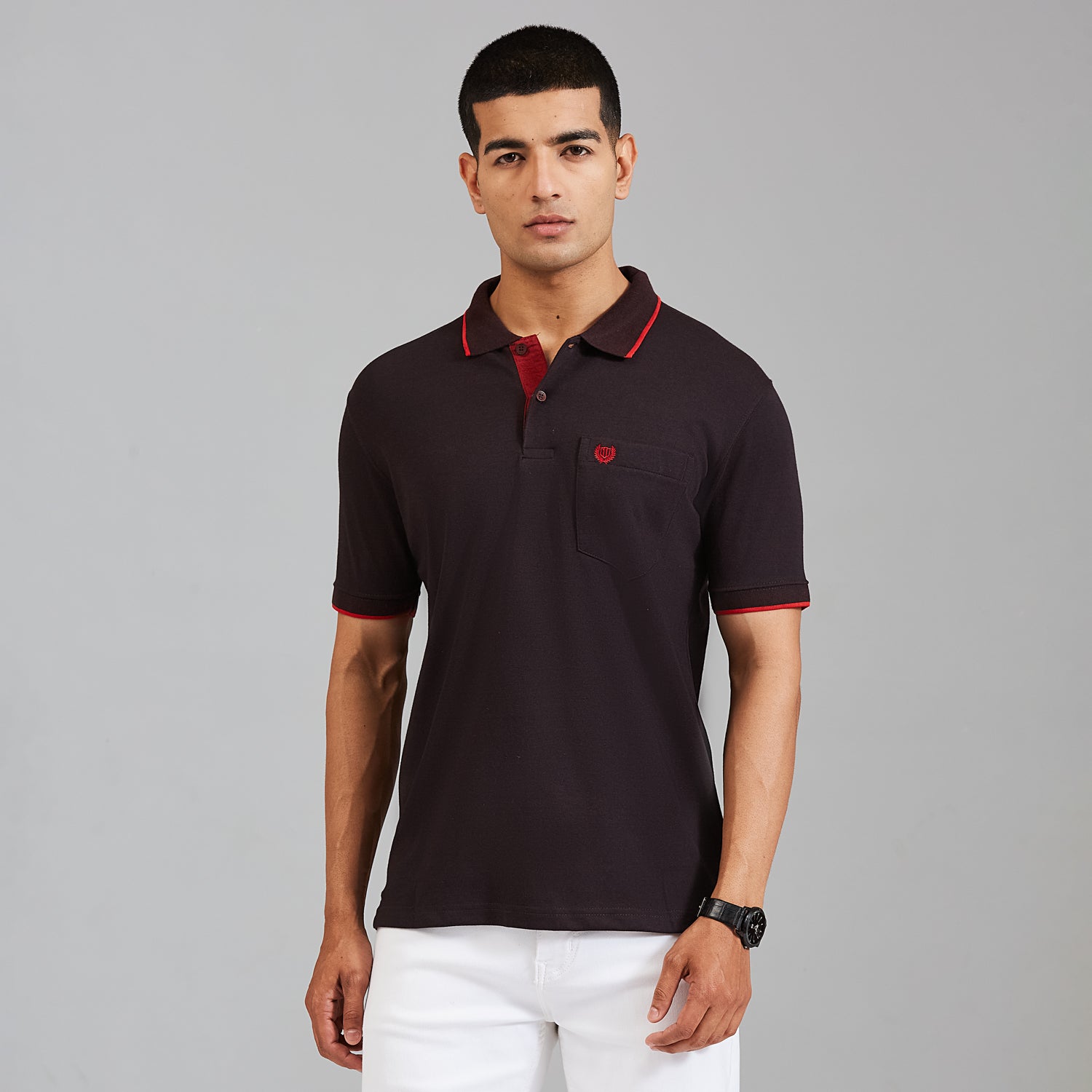 Duke Men Half Sleeve Cotton Smart Fit Casual T-shirt (SD74)