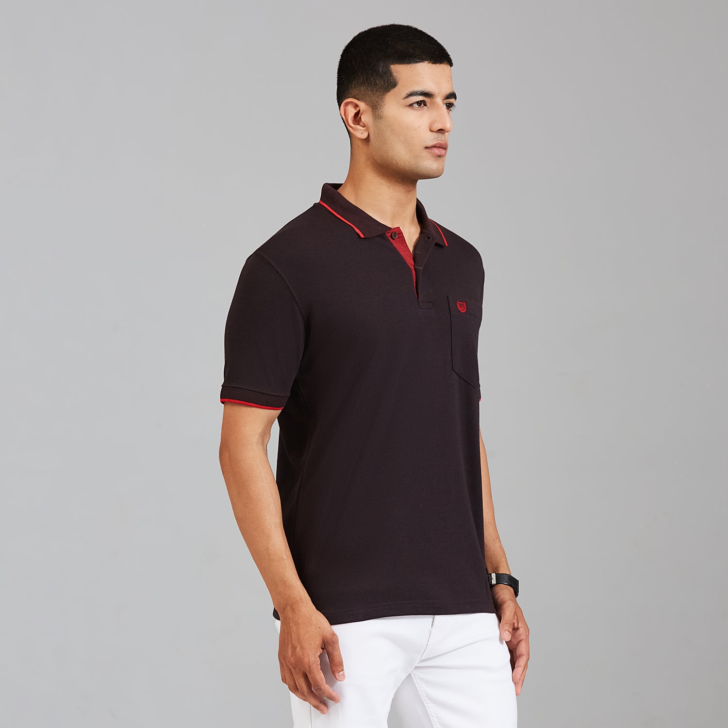 Duke Men Half Sleeve Cotton Smart Fit Casual T-shirt (SD74)