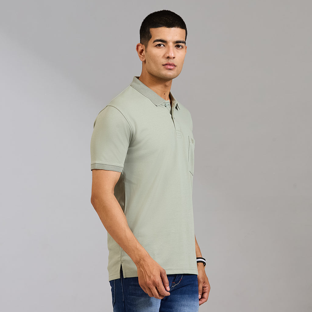 Duke Men Half Sleeve Cotton Smart Fit Casual T-shirt (SD75)