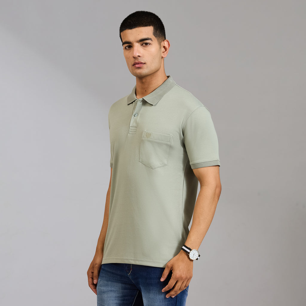 Duke Men Half Sleeve Cotton Smart Fit Casual T-shirt (SD75)