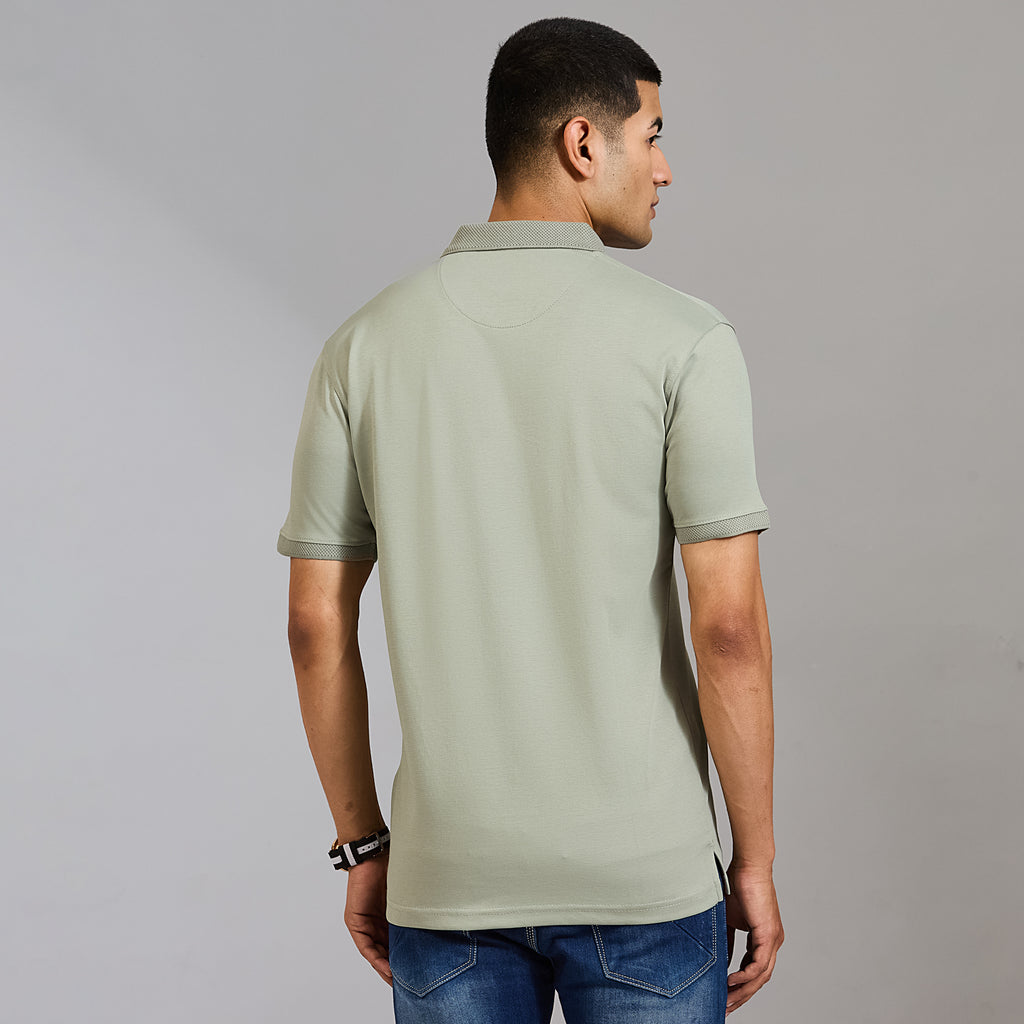 Duke Men Half Sleeve Cotton Smart Fit Casual T-shirt (SD75)