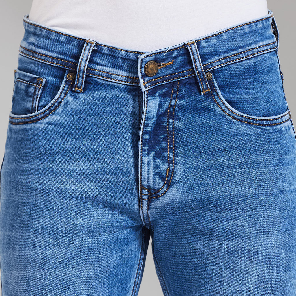Duke Men Comfort Fit Stretchable Jeans (SDD9130C)