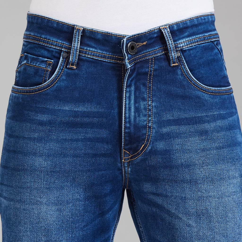 Duke Men Comfort Fit Stretchable Jeans (SDD9132C)