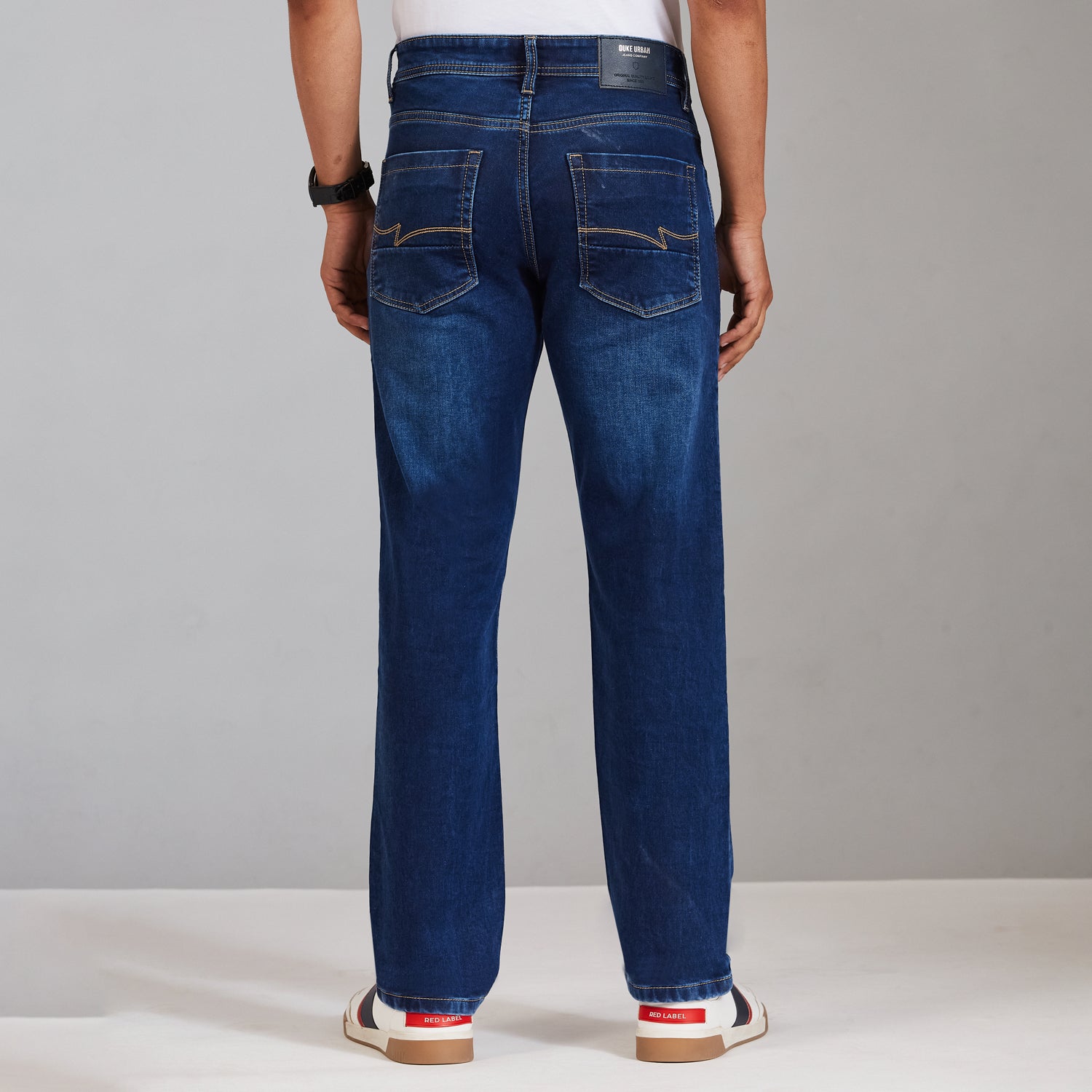 Duke Men Comfort Fit Stretchable Jeans (SDD9132C)