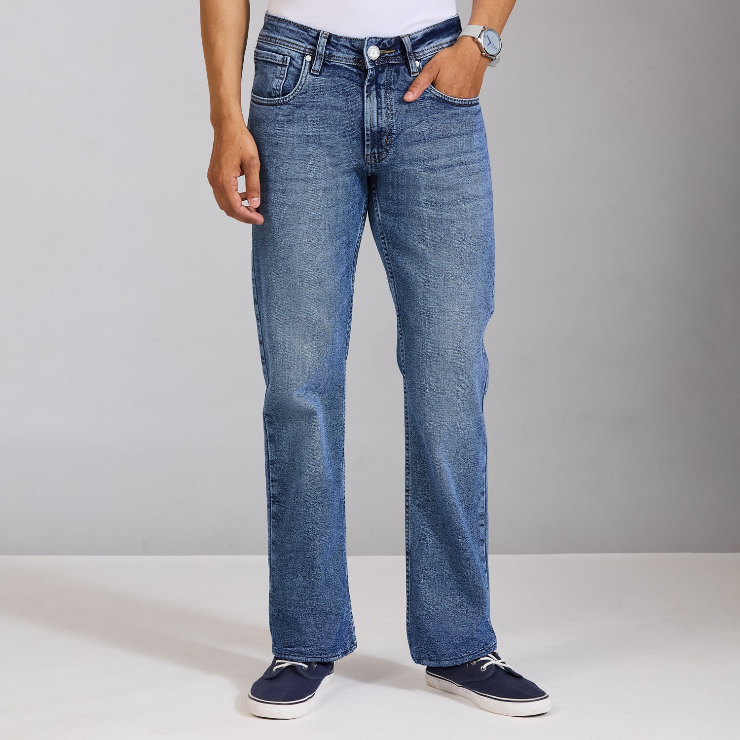 Duke Urbban Men Comfort Fit Stretchable Jeans (SDD9266C)