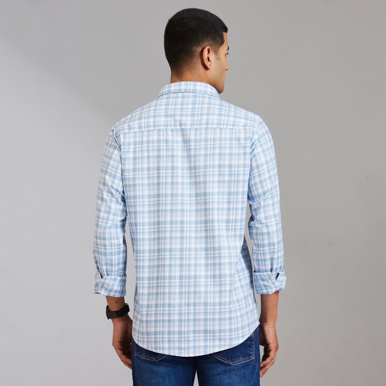 Duke Men Regular Full Sleeve Cotton Shirt (SDO7CKCR)
