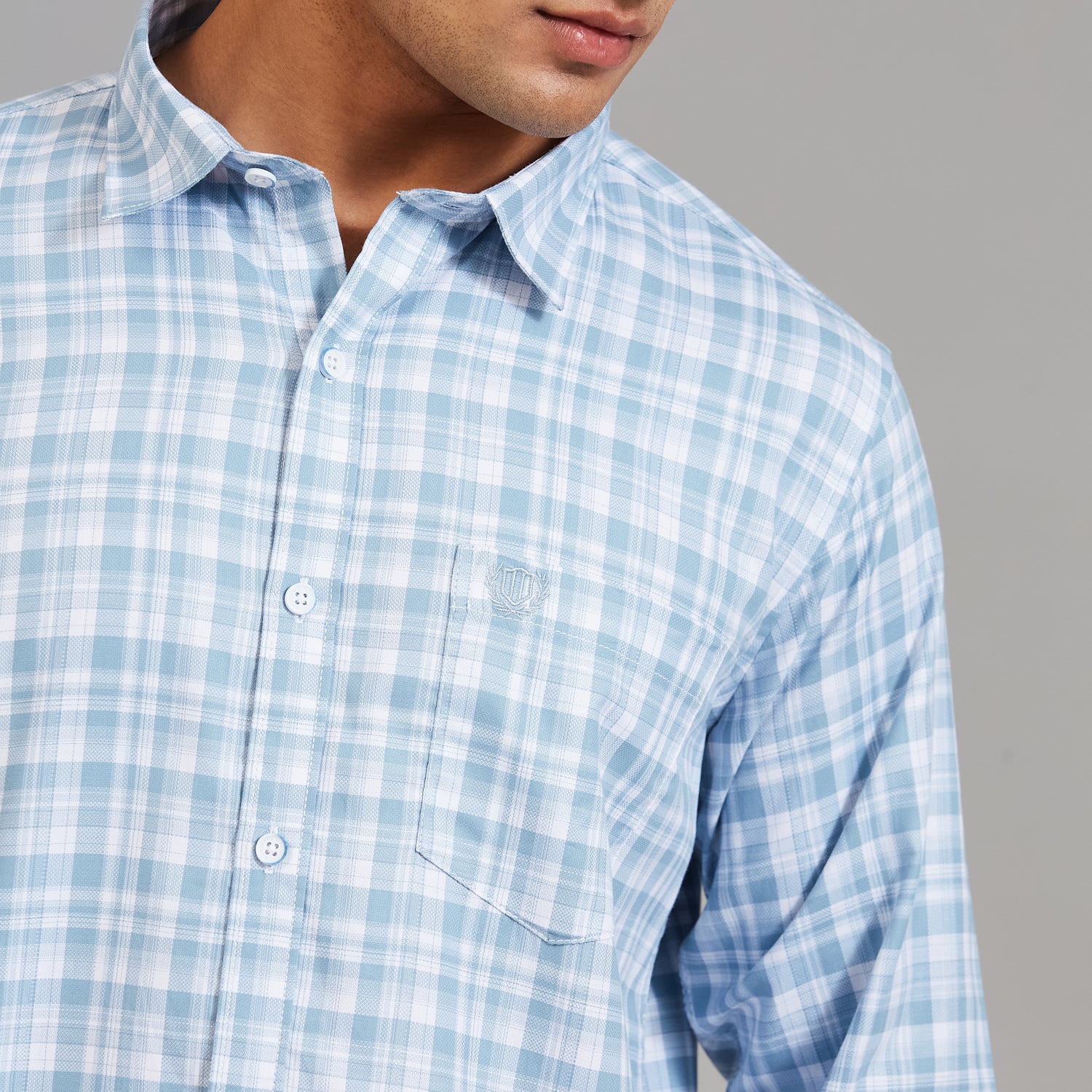 Duke Men Regular Full Sleeve Cotton Shirt (SDO7CKCR)