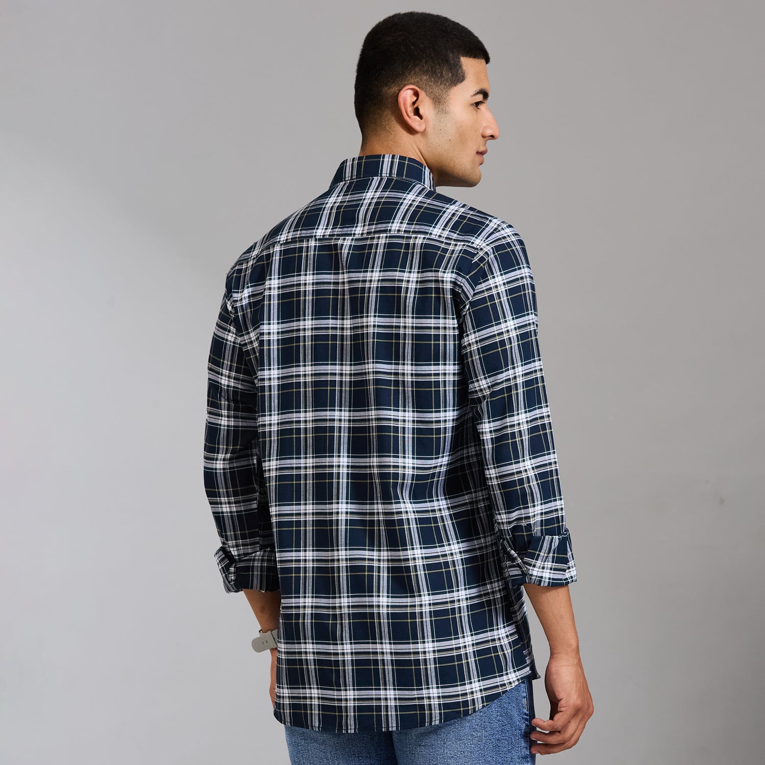 Duke Men Regular Full Sleeve Cotton Shirt (SDO8CKBW)