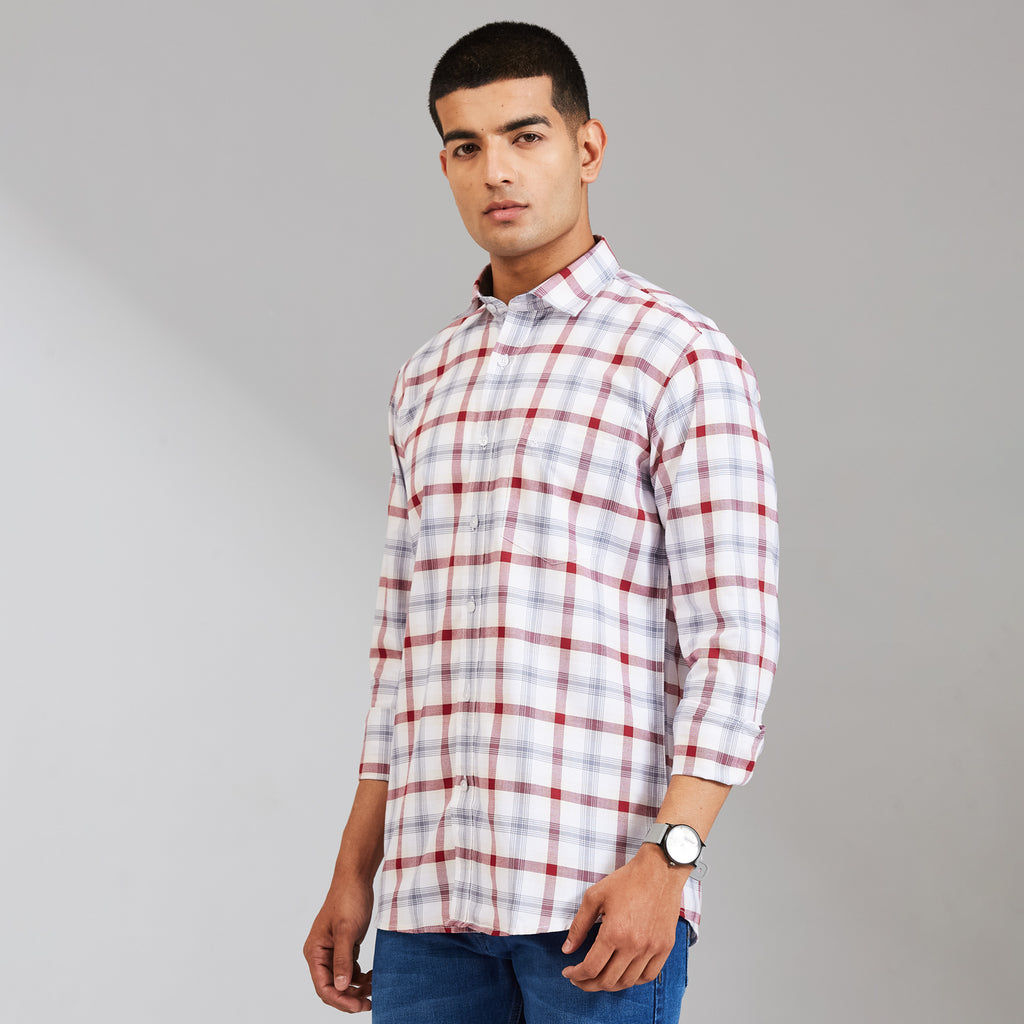Duke  Men Regular Half Sleeve Cotton Shirt (SDO8CKCE)