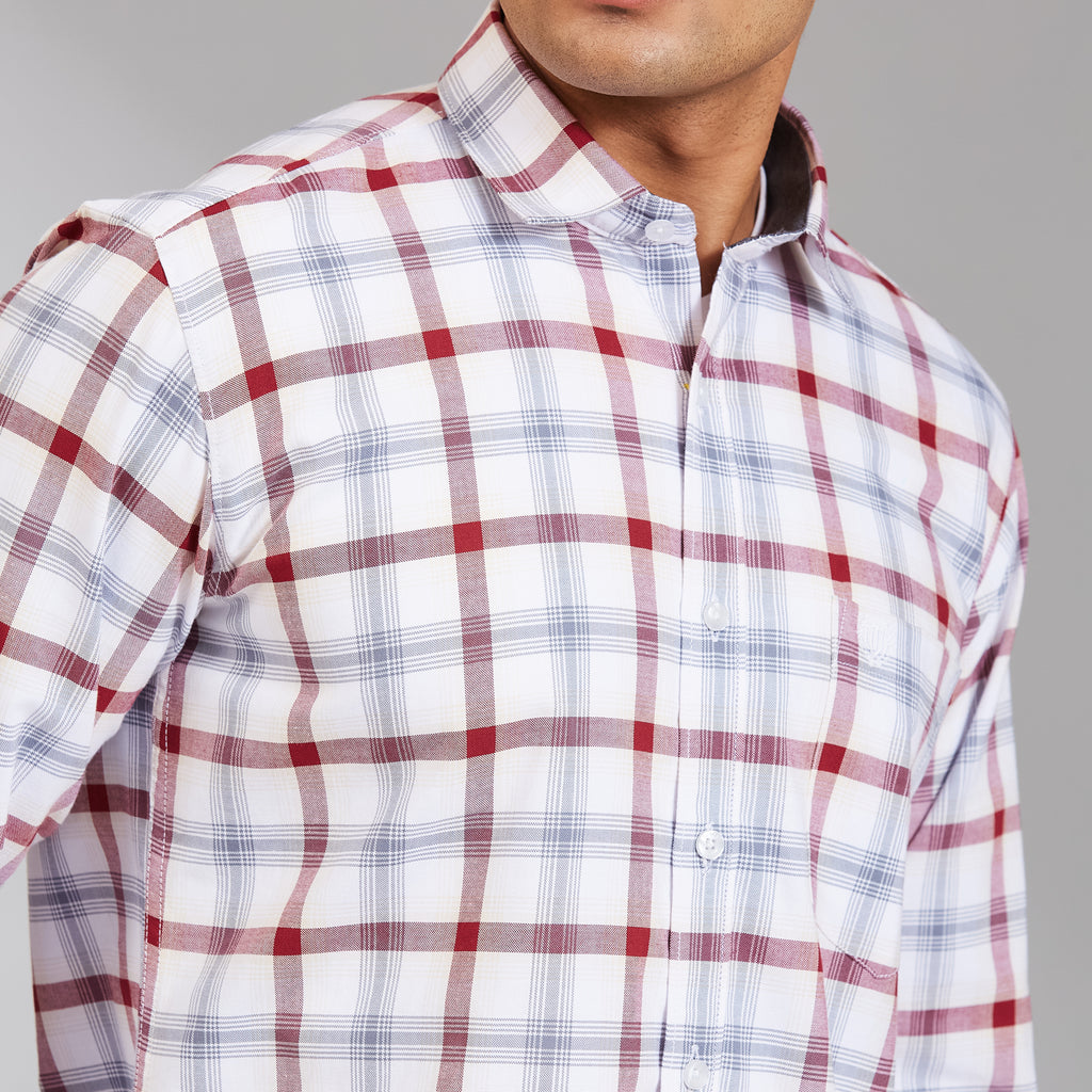 Duke  Men Regular Half Sleeve Cotton Shirt (SDO8CKCE)