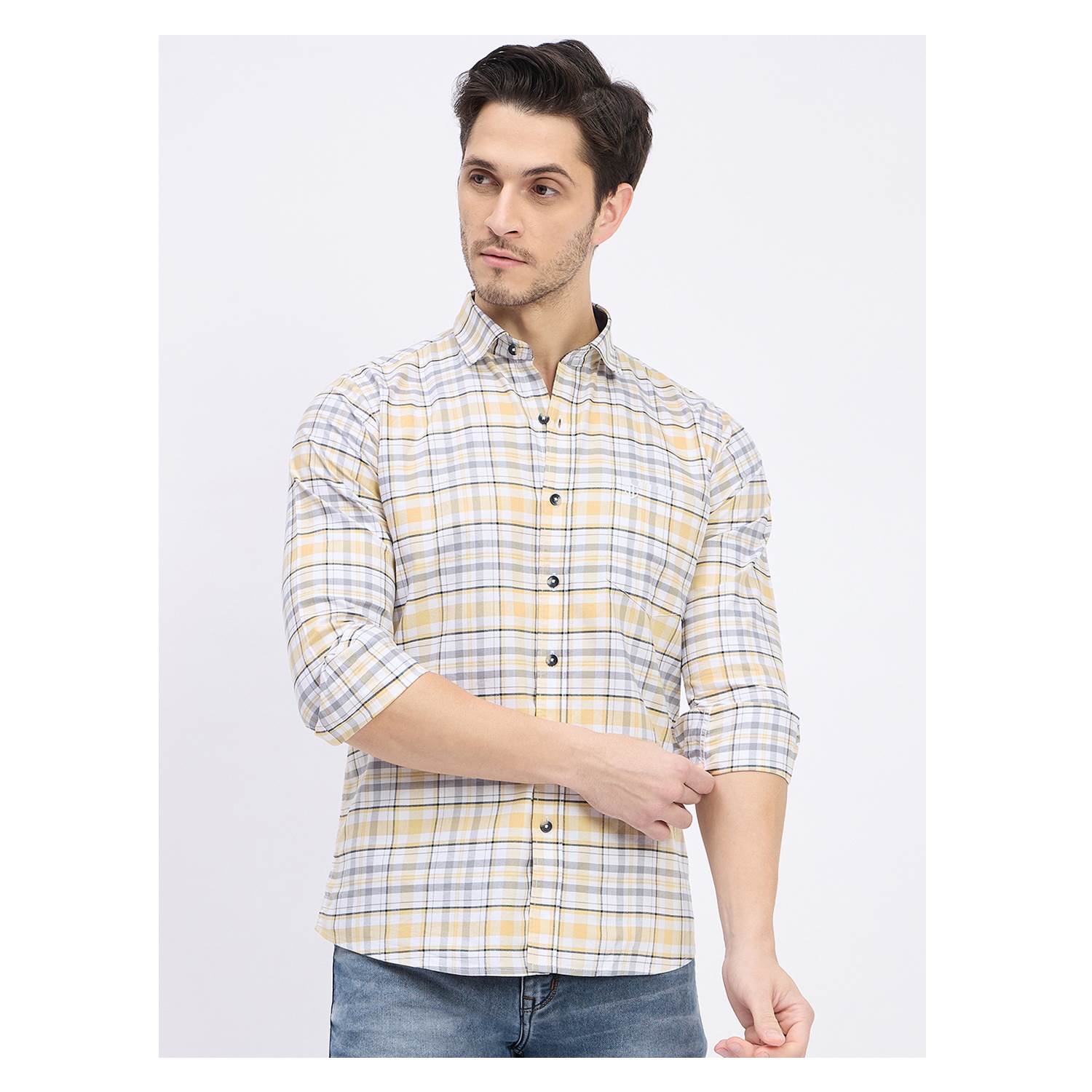 Duke Urban Men Full Sleeve Cotton Shirt (SDO8CKOJ)