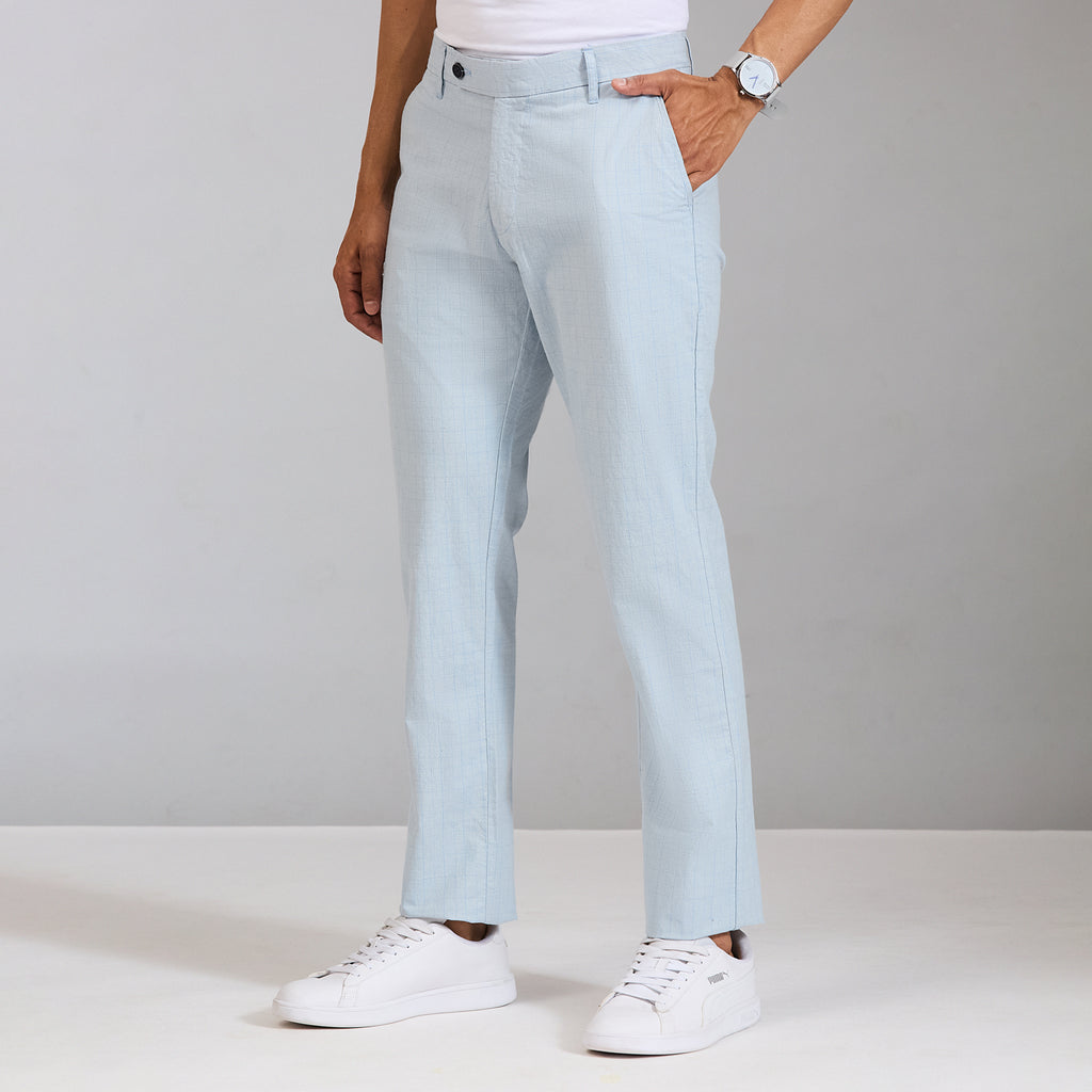 Duke  Men Narrow Fit Casual Trouser (SDT4617Q)