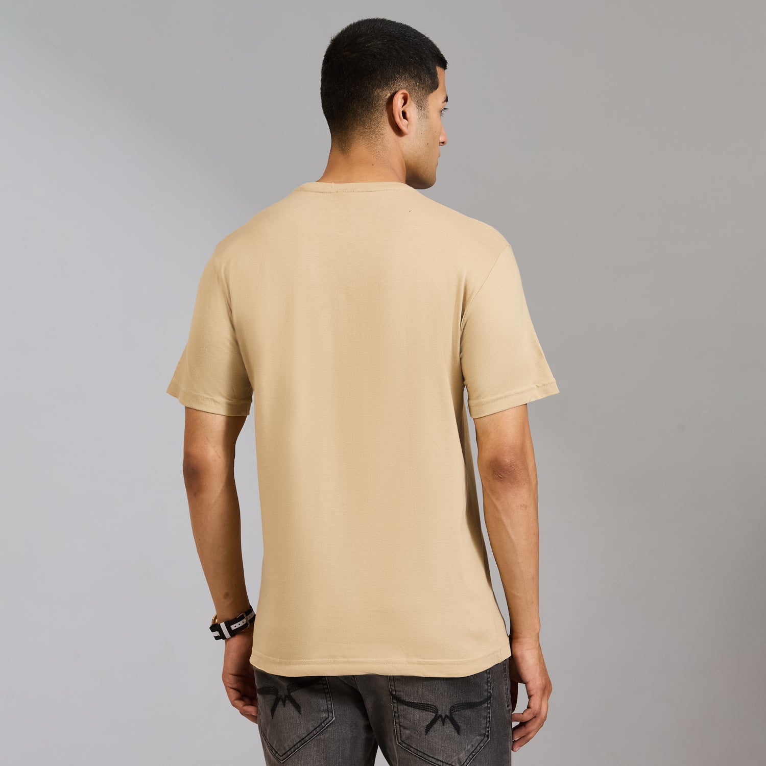 Duke Men Half Sleeve Cotton Printed Casual Regular Tshirt (SDVP42)
