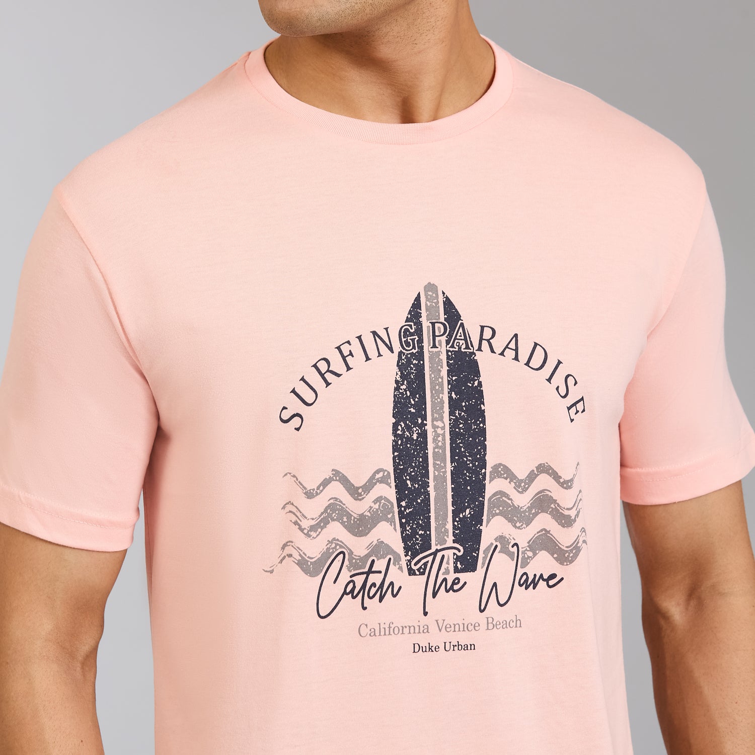 Duke Men Half Sleeve Cotton Printed Casual Regular Tshirt (SDVP42)