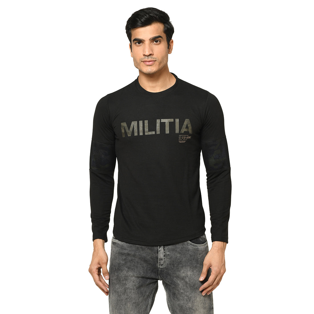 Duke Urban Men Full Sleeve Cotton T-shirt (LF3369)