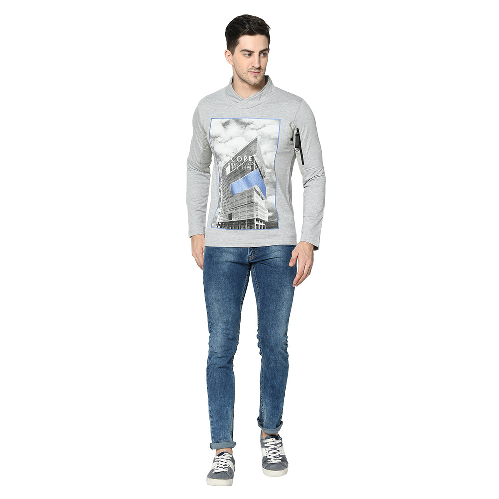 Duke Stardust Men Cowl Neck Sweatshirt (LF3367)