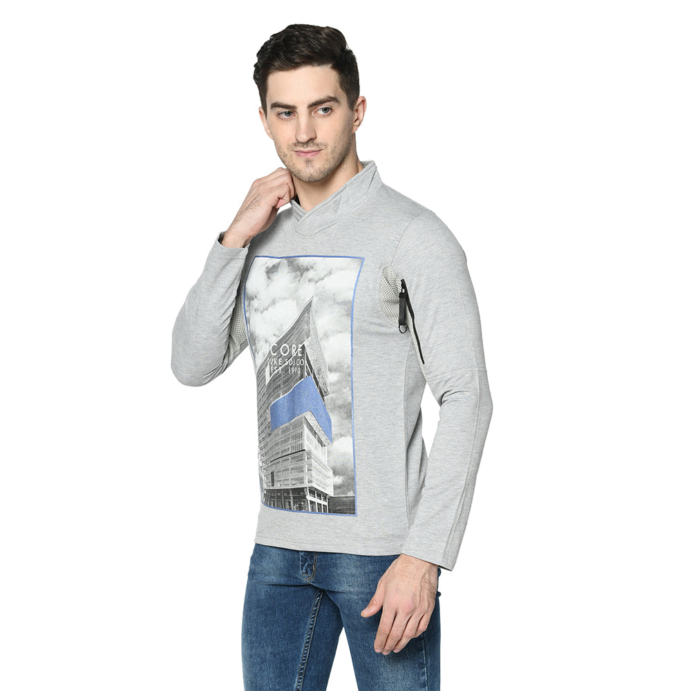 Duke Stardust Men Cowl Neck Sweatshirt (LF3367)