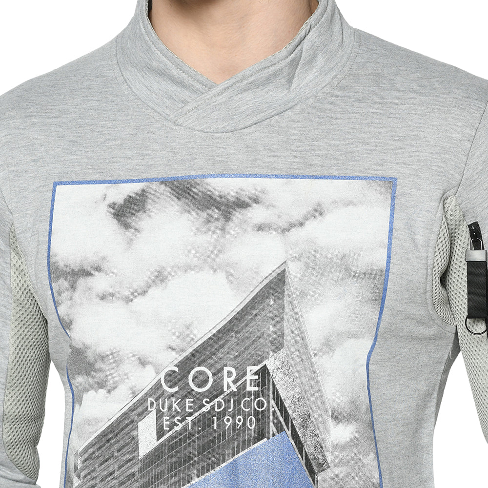 Duke Stardust Men Cowl Neck Sweatshirt (LF3367)