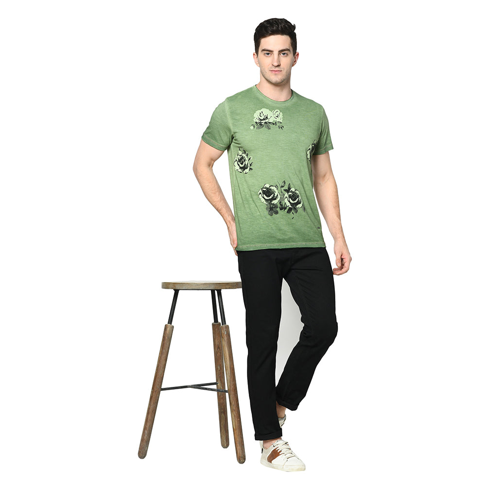 Duke Urban Men stardust Half Sleeve T-Shirt (LQ2073)