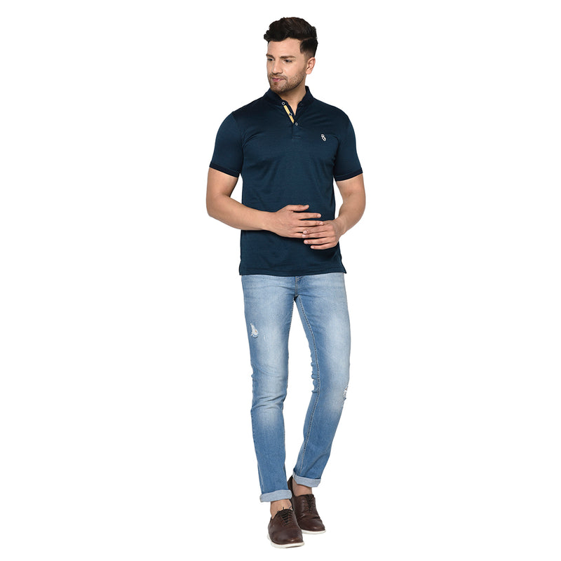 Duke Urban Men Half Sleeve Cotton T-shirt (LQSD3933)