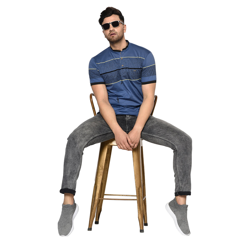 Duke Urban Men Half Sleeve Cotton T-shirt (LQ4658)