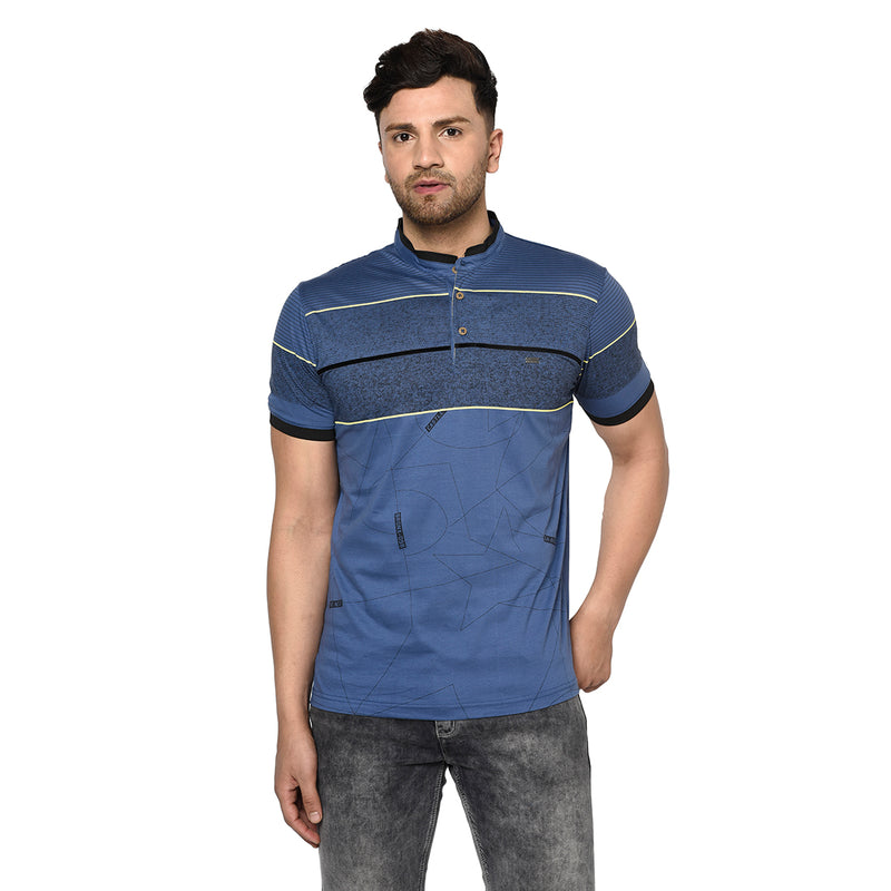 Duke Urban Men Half Sleeve Cotton T-shirt (LQ4658)