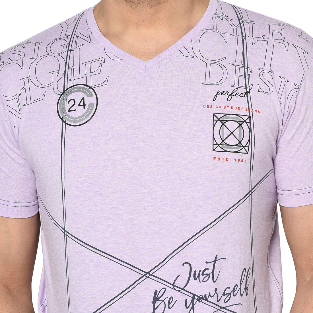 Duke Stardust Men Half sleeve T.Shirt (LQ4514)
