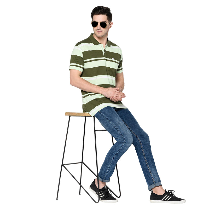 Duke Urban Men Half Sleeve Cotton Tshirt (MTLF246)