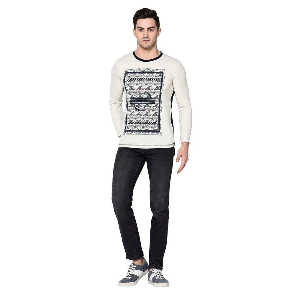 Duke Urban Men Stardust full Sleeve T-Shirt (LF3360)